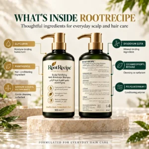 RootRecipe Scalp Fortifying Anti Breakage Shampoo